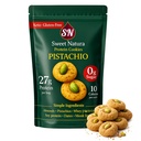 Pistachio Protein Cookies, 27g Protein Per Bag, 23 Mini Cookies – 10 Calories Each – Keto, Gluten-Free, No Added Sugar, Organic, High-Protein Snack – Made with Almonds, Whey, Dates & Monkfruit