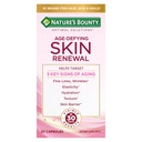 Nature’s Bounty Optimal Solutions Age-Defying Skin Renewal, Helps Target 5 Key Signs of Aging Skin, Fine Lines & Wrinkles with Ceramides & Green Tea Extract – 30 Capsules
