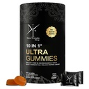 Shilajit Gummies 10-in-1 Ultra Shilajit Gummies | 4000 mg Pure Shilajit, Tongkat Ali, Maca Root, 75% Fulvic Acid | Sugar-Free Vegan, 85+ Trace Minerals | 90 Pack