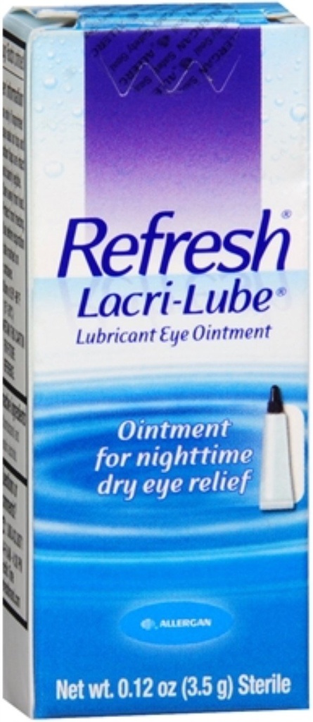 REFRESH LACRI-LUBE Lubricant Eye Ointment 3.50 g (Pack of 11)