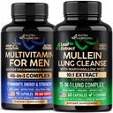 NUTRAHARMONY Mullein Lung Detox & Multivitamin for Men