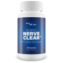 Nobel Nerve Clear - Advanced Nerve Support Supplement - Lions Mane Mushroom, Magnesium, & Vitamin B12 Complex For Nerves - B Vitamins For Nerve Repair - Magnesium Supplement For Nerves And Sleep