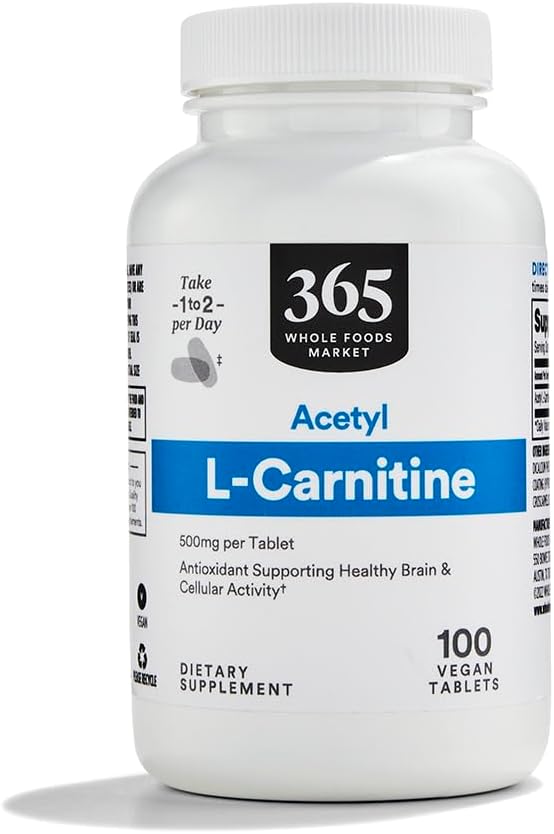 Bütün Food Market, Acetyl L-Carnitine 500mg, 100 ct