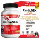 CardioNEX MAX Blood Support Supplement, Natural Cardiovascular Wellness Formula, 60 Capsules