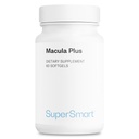 Supersmart - Macula Plus (High Potency Complex) - with Lutein, Zeaxanthin, Astaxanthin, Cyanidin 3-Glucoside - Advanced Eyes Supplement | Non-GMO & Gluten Free - 60 softgels