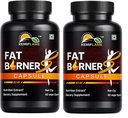 Fat Burner & Energy 60 Capsules | Weight Loss Capsules | Support Healthy for Men & Women Supplements (2, 4 Ounces) Pack of 2
