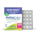 Boiron MotionCalm Relief for Nausea, Vomiting, or Dizziness from Motion Sickness, Carsickness, Seasickness, Amusement Rides, and Video Games or VR - Non-Drowsy - 120 Count (2 Pack of 60)