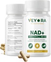 NAD+ 1000 mg Capsules | 60 Vegan Capsules | Nicotinamide Adenine Dinucleotide (NAD+) Formula | Dietary Supplement | Non-GMO | Gluten-Free | Made for USA