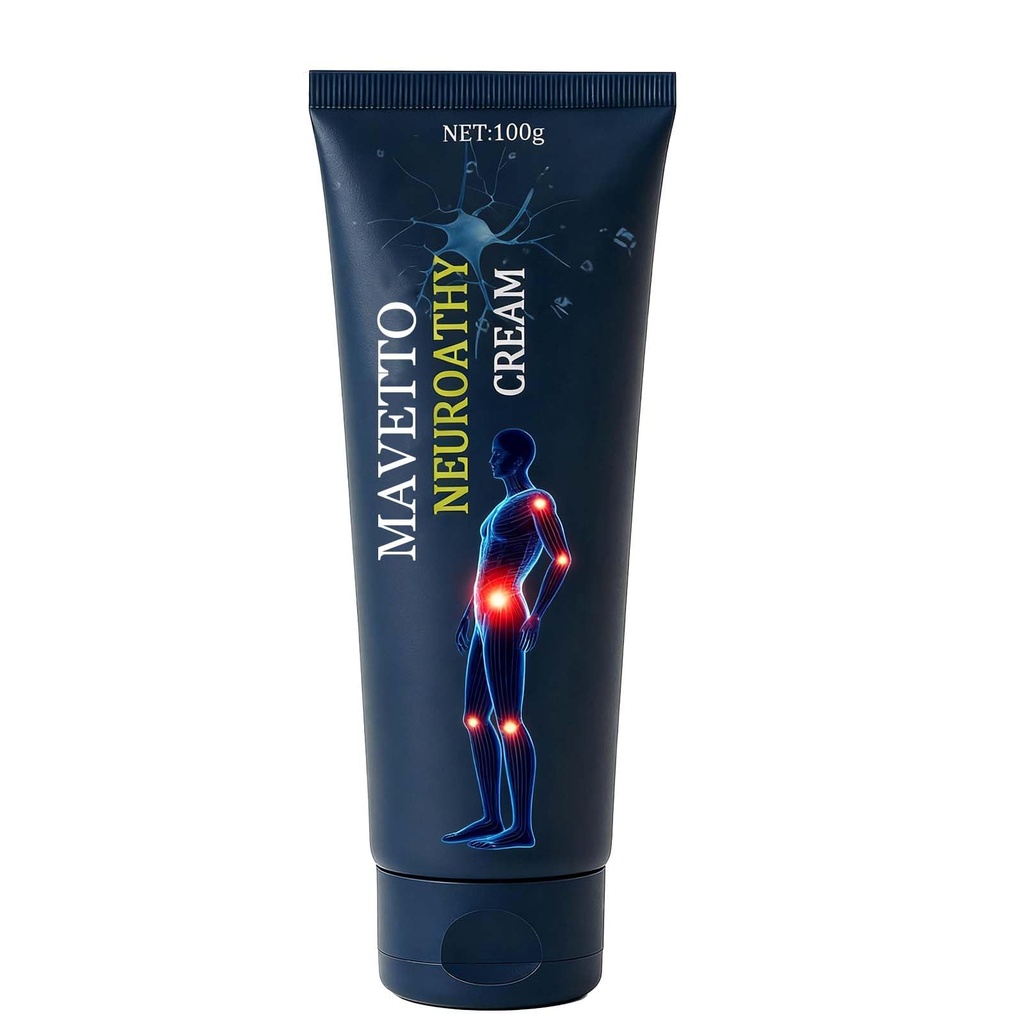 MAVETTO Neuropathy Relief Cream, Neurosoothe Formula Nerve Cream, Contains Capsaicin, Arnica, Menthol, MSM and Glucosamine, Improve Joint Discomfort, Increase Mobility