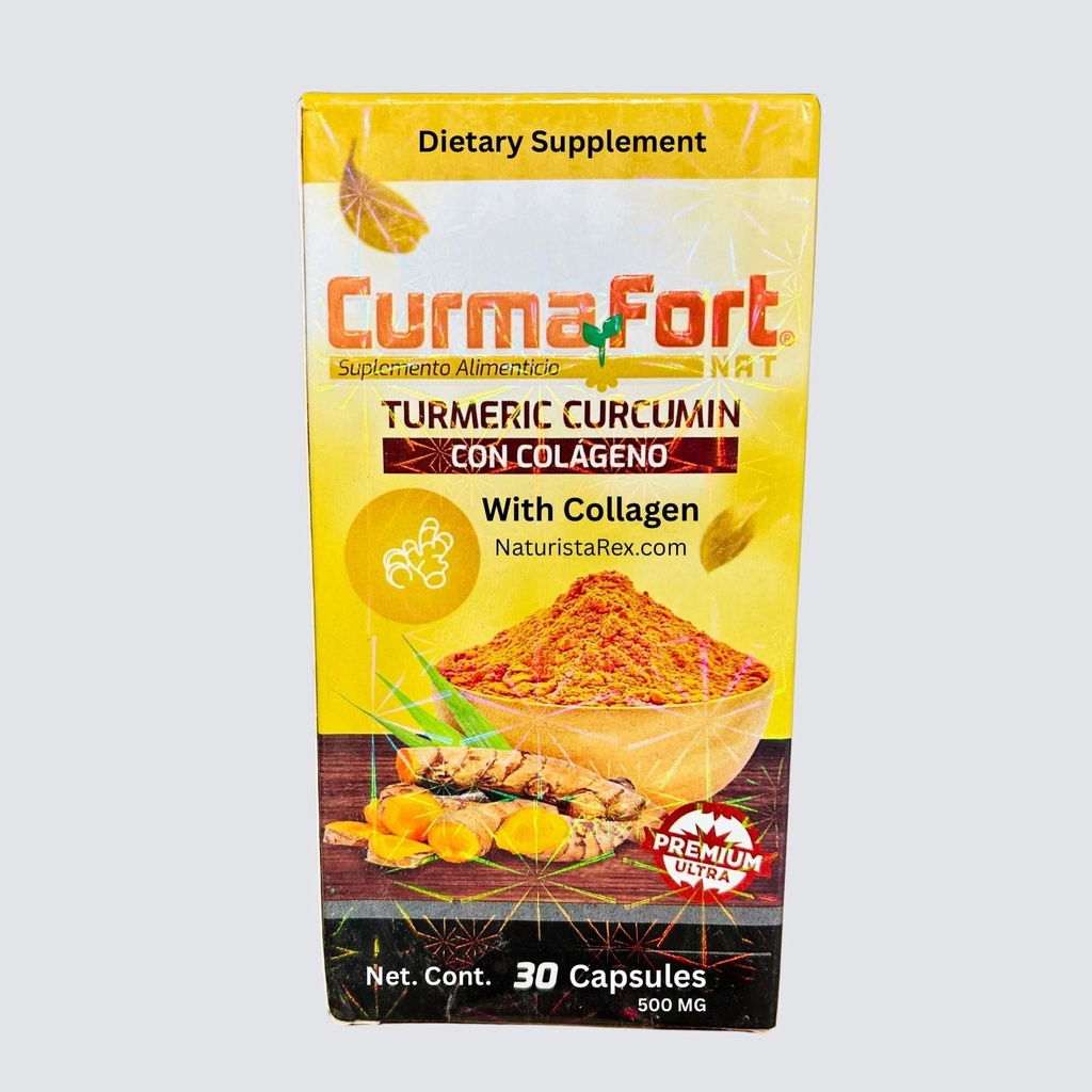 CurmaFort-NAT 30 Caps of 500mg