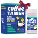 Coffee Tamer Coffee Acid Reducing Granules 50 Pack Box and 2.4oz Shaker Bottle