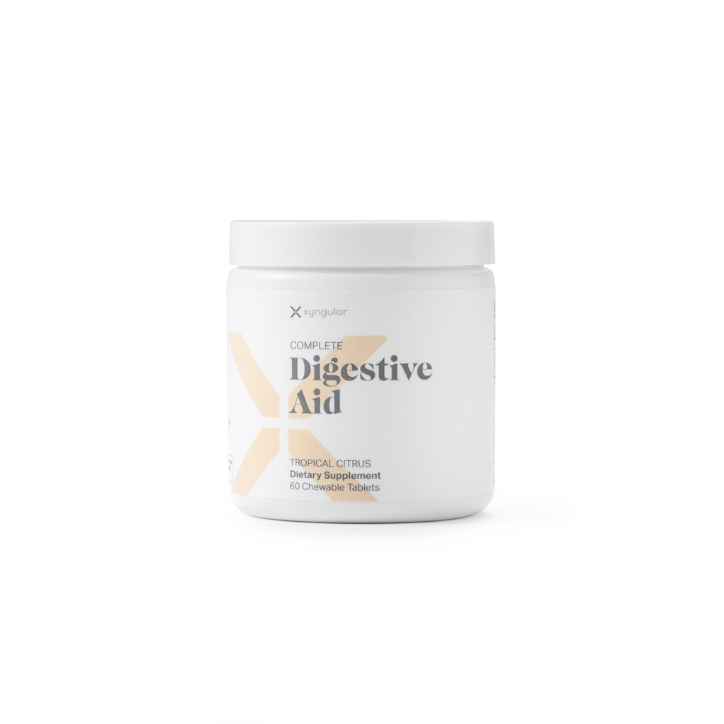 Xyngular Complete Digestive Aid - Digestive Enzyme Supplement with 14 Enzymes, Organic Ginger & Dandelion Root - Bloating & Gut Comfort Support for Men & Women - 60 Tablets, 30-Day Supply