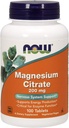 NOW Foods Magnesium Citrate 200 mg Tab, 100 Cacah (Paket 1)
