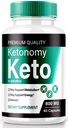 Ketonomy Keto Pills, Ketonomy Advanced Keto Capsules, Maximum Strength Formula, All Natural Supplement, Ketonomy Vitamins, Keto Support, Official Ketonomy Keto Reviews (60 Capsules)