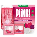 Plink! Fizzy Electrolyte Drink Tablets for Daily Hydration - 48ct Electrolyte Tablets + Sodium, Potassium, Magnesium, Low-Calorie, Low-Sugar Keto Electrolytes Powder Hydration Packets Water Flavoring