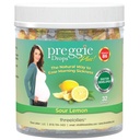 Three Lollies Preggie Drops Plus Pregnancy Nausea Relief Drops with 10 mg Vitamin B6 and Essential Oils, Morning Sickness and Queasy Stomach Support for Pregnant Women, Sour Lemon, 32 Count