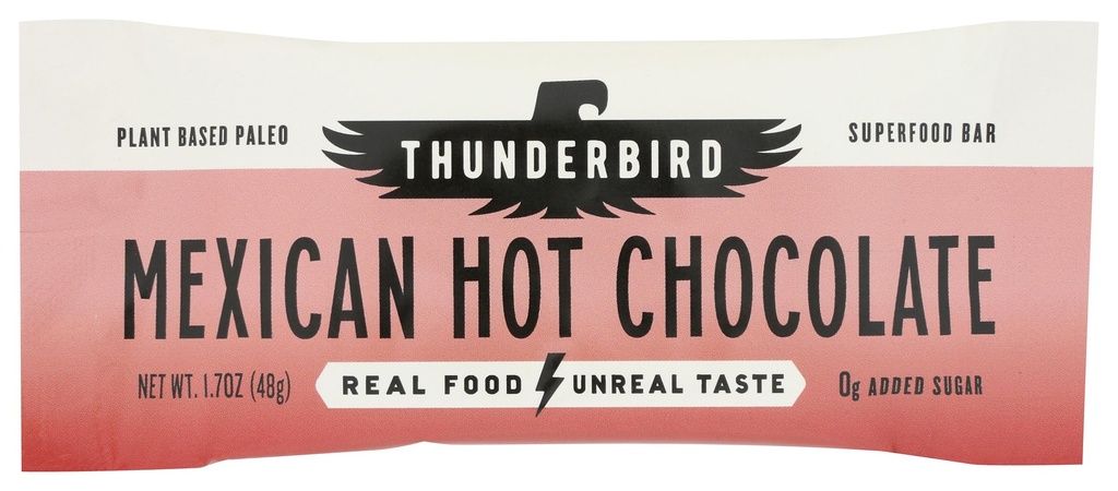 Thunderbird Energetica Mexican Hot Chocolate Bar, 1.7 OZ