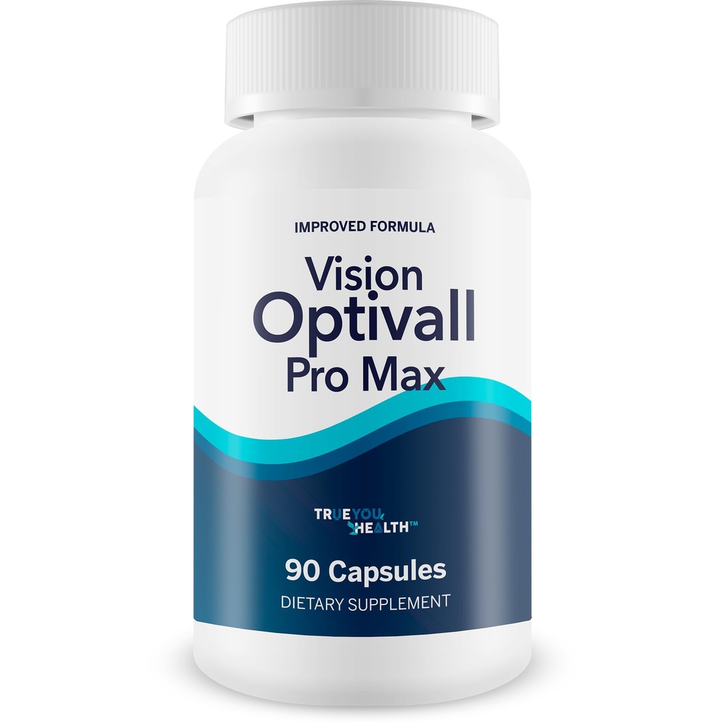 Vision Optivall Pro Max - Our Best Vitamin A Enriched Eye Support with Lutein & Zeaxanthin - Clear Vision and Eye Health Supplements for Adults - Eyesight Improvement Supplements - Eye Pills
