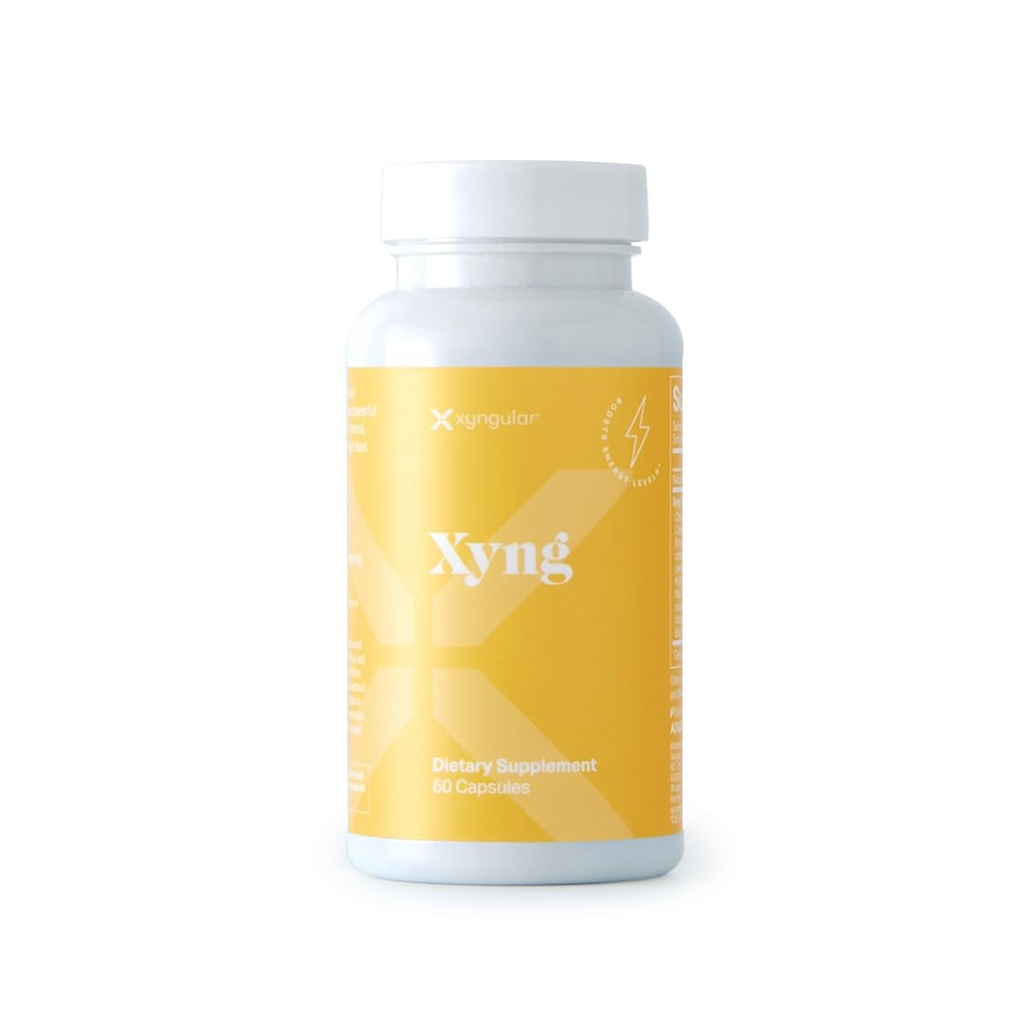 Xyngular Xyng Once-Daily Energy & Mood Support Supplement with 5-HTP, Caffeine & Advantra Z - Healthy Metabolism, Sustained Energy & Mental Focus for Men & Women - 60 Capsules, 60-Day Supply