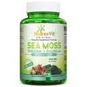 NutreeVit 100% Organic - Sea Moss+ Spirulina+ Chlorella (90 Capsules)