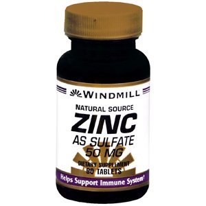 WINDMILL ZINC SULFATE TAB 50MG 90TB by WINDMILL MARKETING ***