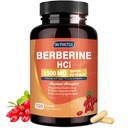 DRFOSTER Berberine HCL 1500mg, Berberine Supplement with Ceylon Cinnamon, Magnesium & Probiotics - Supports Gut Health & Immune System, Non-GMO, 120 Capsules