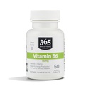 365 by Whole Foods Market, Vitamin B6 50mg, Vegan, 50 Tablets