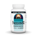 Source Naturals Pancreatin 8X, 500 mg Digestive Enzymes - 100 Capsules