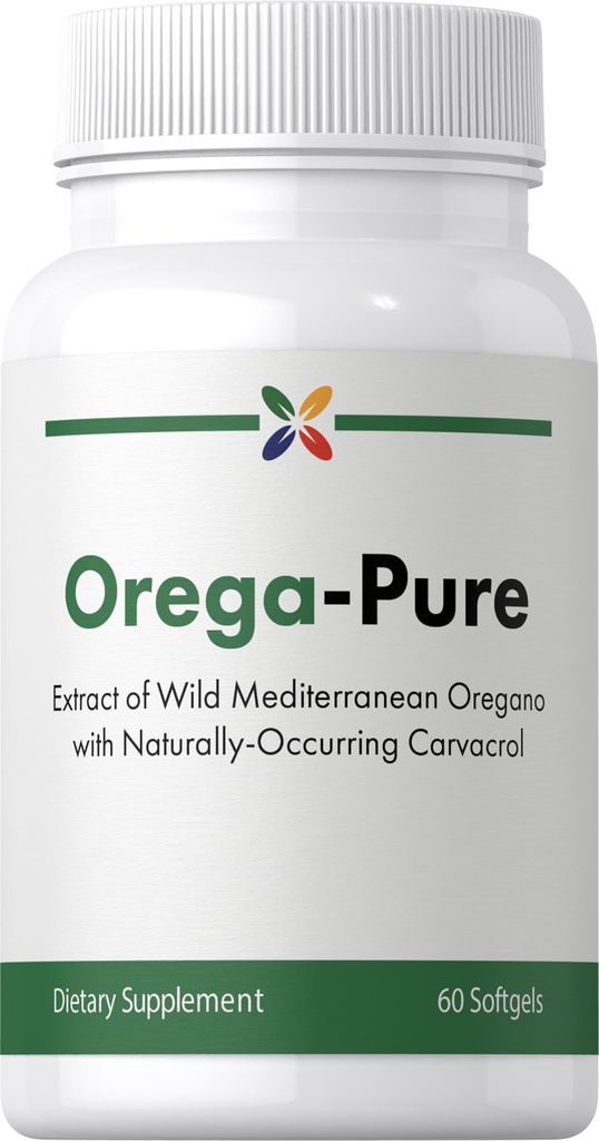 Stop Aging Now - Oil of Oregano Softgels - Organic Wild Mediterranean Oregano Extract Supplement - 60 Count