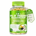 40:1 Oil of Oregano Softgels with Black Seed Oil & Coconut Oil, 300 Count, 3-in-1 Oregano Extract Supplement, Small Easy-to-Swallow Softgels, Non-GMO Herbal Formula for Daily Wellness