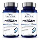 1MD Complete Probiotics Platinum | Supports Digestive Health | with Nourishing Prebiotics, 51 Billion Live CFU, 11 Strains, Dairy-Free | 30 Vegetable Capsules (2-Pack)