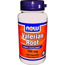 NOW Foods Valerian Root, 500 mg, 100 Caps (Pack of 2)