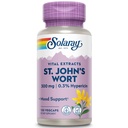 SOLARAY St Johns Wort Aerial Extract 300 mg, 0.3% Hypericin, Mood & Brain Health Support, Vegan & Lab Verified for Quality, 120 Servings, 120 VegCaps
