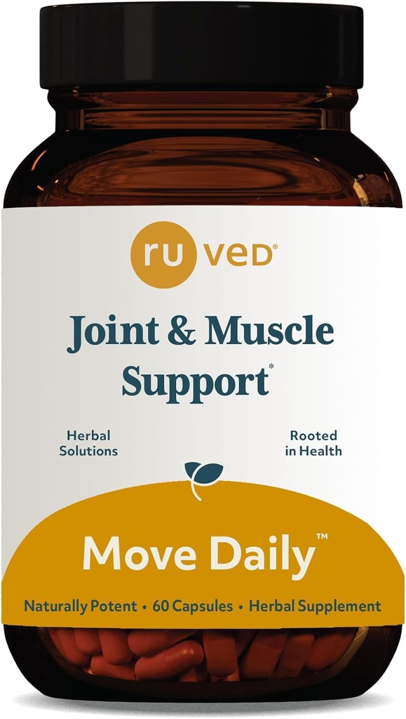 RUVED Paingon, nepārspējams Muskuļu Plus locītavu atbalsts Diētiskā papildinājums, 60 Count by RUVED, ražots Ayush Herbs