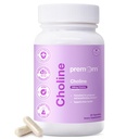Premom Prenatal Choline Supplements, 550mg Choline Bitartrate, Supports Baby Brain Health & Cognitive Development + Pregnancy & Postpartum Breastfeeding Support for Women*, 60 Veggie Capsules