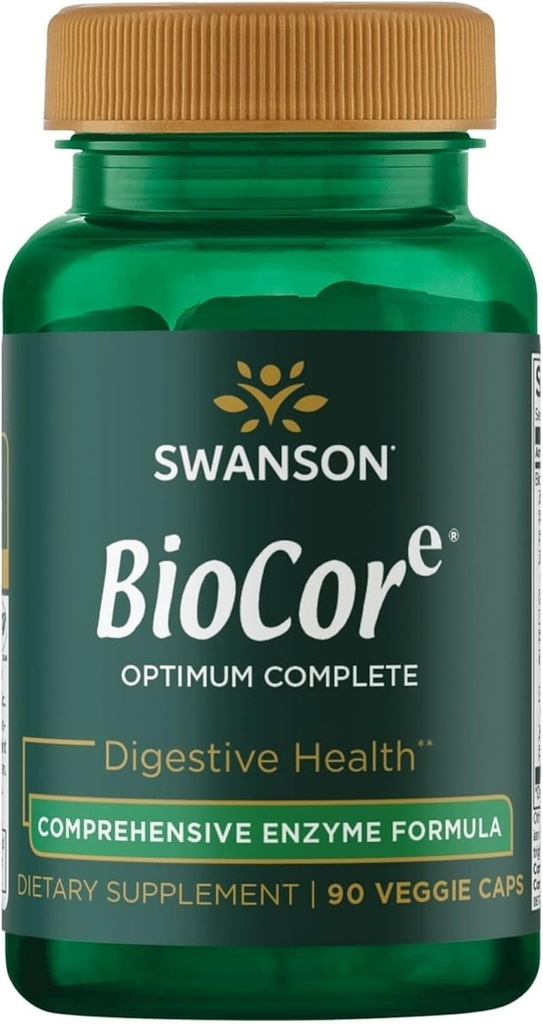 Svanson Biocore Optimum Complete Ultimate Full Spectrum Ferzymes 90 Veg Capsules