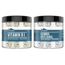 Earthborn Elements Vitamin B1 (Thiamine Mononitrate) and Gamma Oryzanol Bundle, 200 Capsules Each, Pure & Undiluted, No Additives