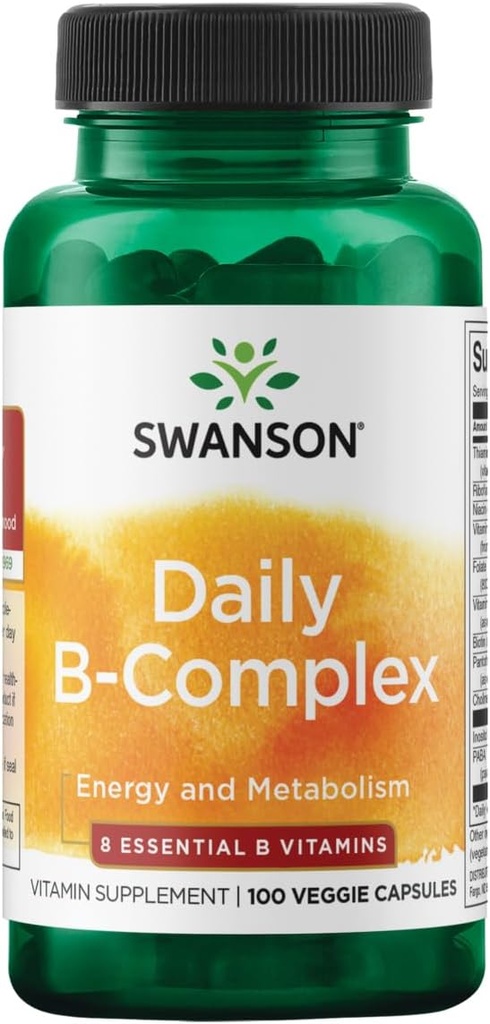 Swanson Денний B-Complex 100 Veg Caps