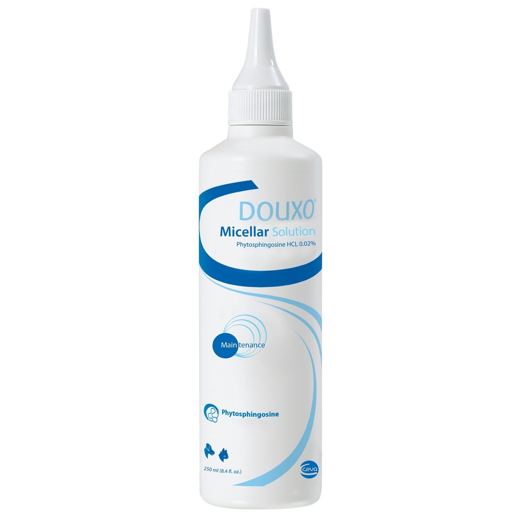 Sogeval Douxo Micellar Ear Cleansing Solution for Pets, 8.4-Ounce