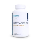 NuEthix Formulations Fatty Acids Pro EPA-DHA Fish Oil Dietary Supplement, Super Concentrated and Purified Fish Oil Blend for Optimal Wellness, 90 Gel Capsules