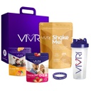VIVRI 10-Day Challenge | Complete Nutrition System for Full-Body Health & Energy | 20 Meals with Premium Triple Protein, Coffee Alternative & Gut Cleanse | With Shaker (Shake Me! Vainilla True Zero + Cleanse Me! Strawberry + Power Me! Orange Mango)