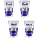 Brioschi:"Digestivo rinfrescante dissetante" Effervescent Antacid, Lemon Taste - 100 Grams, Bag - Pack of 4