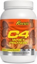 Cellucor C4 Whey Protein Powder, Reese's Futter Butter & Chocolate - 25g Protein, 0g Добавена захар, 140 калории на Сервиране, Подпомага възстановяването на мускулите, 28 Сервиси, Premium Whey за след тренировка