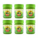 HONG THAI New Herbal Cotton Inhaler Nasal Inhaler Aromatherapy Green Pack of 6
