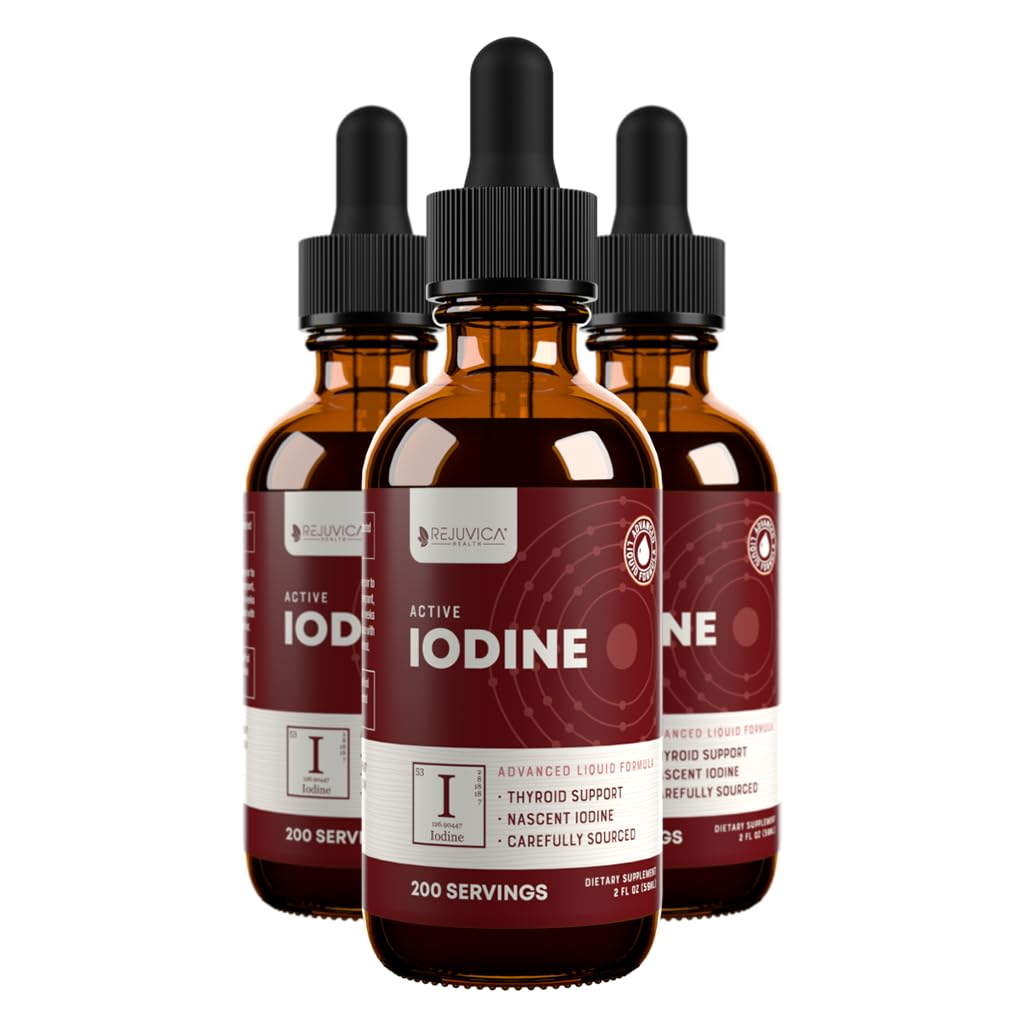 Active Iodine - Nascent Iodine Drops - Liquid Delivery for Better Absorption - Supports Healthy Energy Levels and Vitality (3)