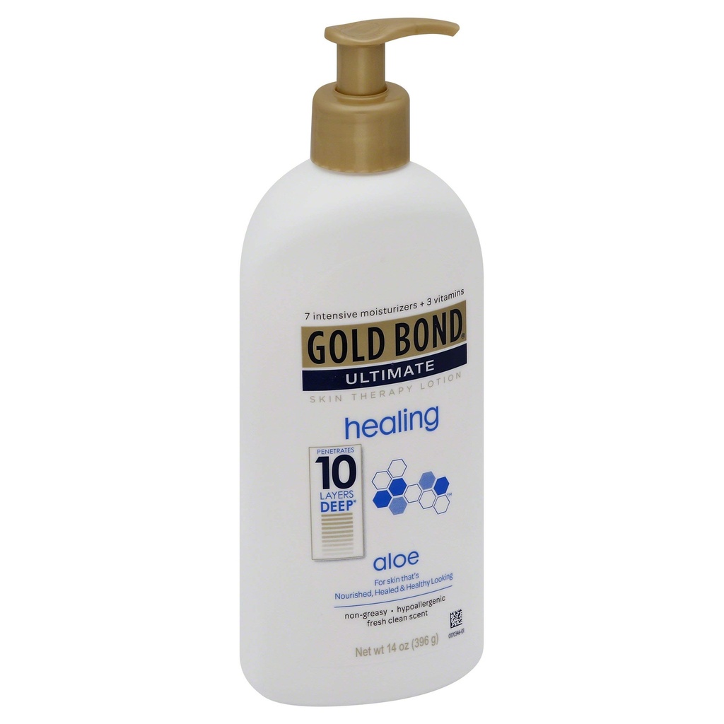 Gold Bond Ultimate Healing Lotion 14 oz (Pack of 9)