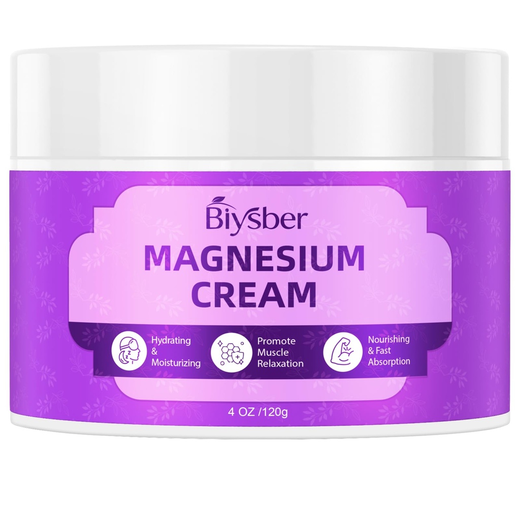Topical Magnesium Lotion Cream for Sleep