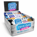 Dive Bar Nutrition Protein Bars | 20g Protein, 10g Fiber + Collagen | 90mg Caffeine Energy Snack | 12 Count (Variety Pack)