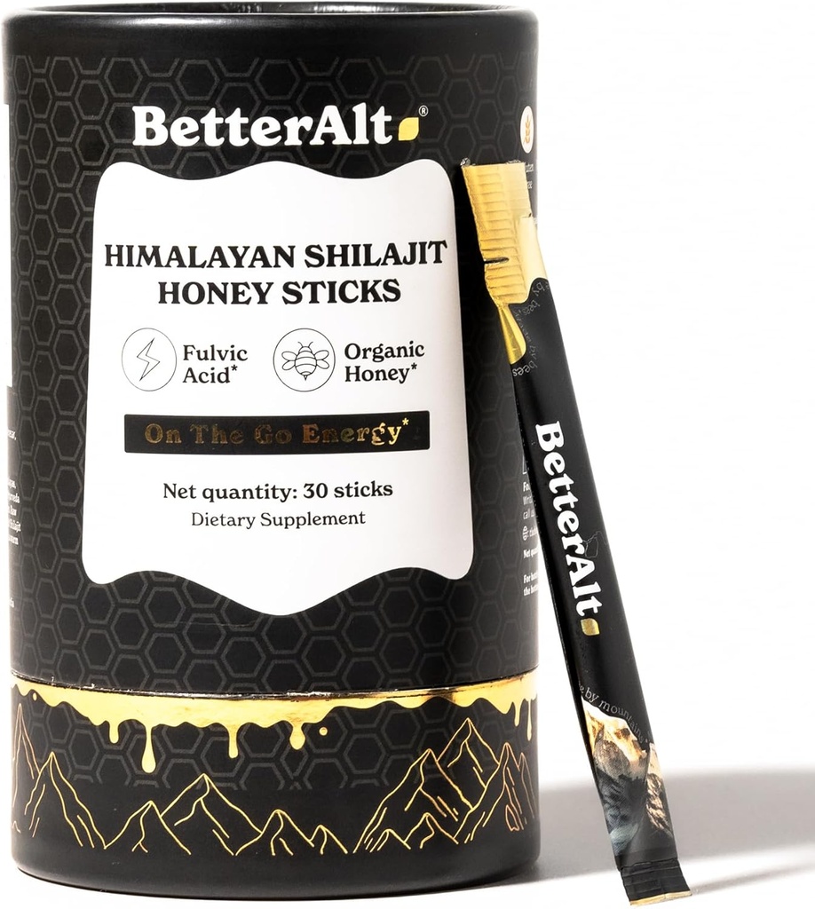 Lepšie Alt Pure Himalayan Shilajit Sticks with Organic Honey, Saw 
