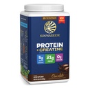 SUNWARRIOR Organic Chocolate Warrior Strength Protein Creatine, 36.1 OZ